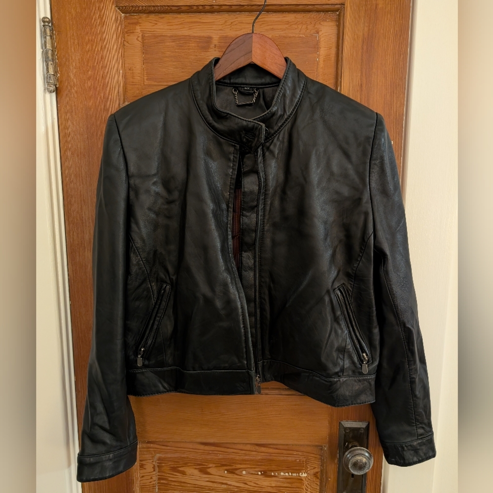 00s Leather Jacket